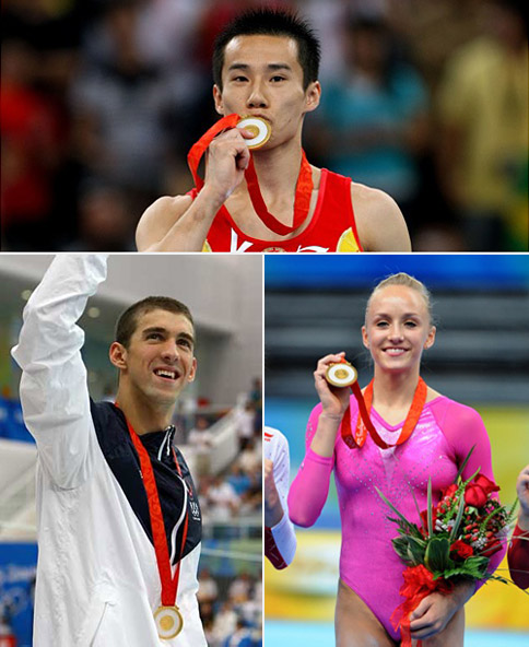 Beijing Olympic medals in jade